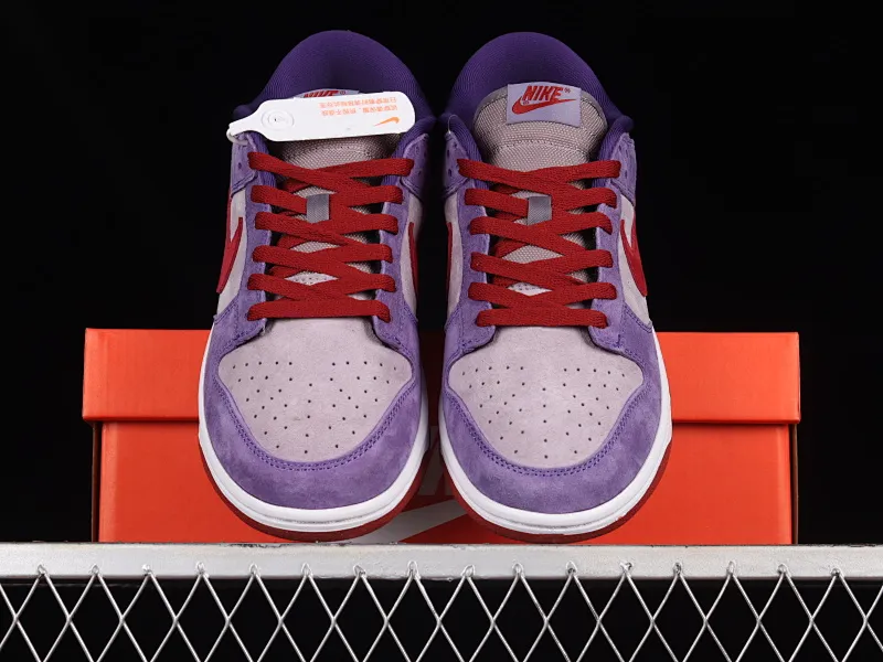 All categories Nk SB Dunk series Nk SB Dunk Low low-top sneakers N version Nk Dunk Low "Plum" raspberry purple suede SB low-top casual sneakers CU1726-500